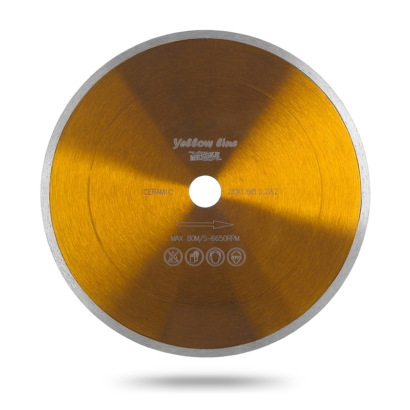 Диск алмазный Messer YELLOW LINE CERAMICS 230х22,2