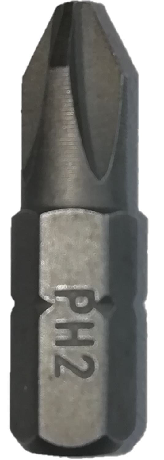 Бита крестовая PH2, 25 мм Saltus