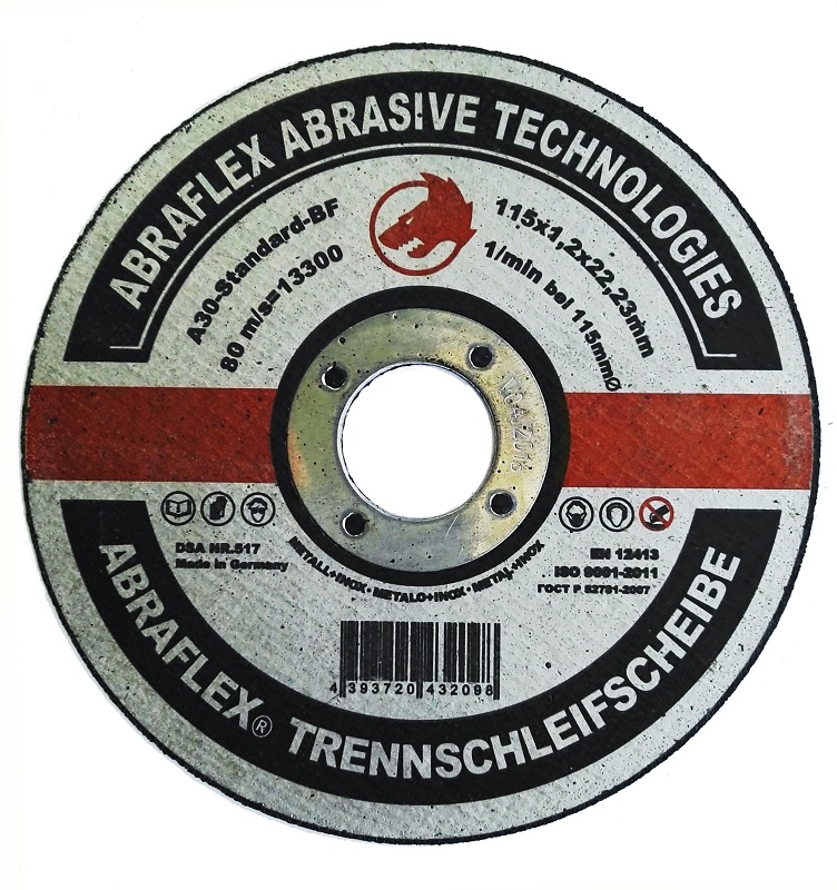 Круг отрезной A30R Standard BF 115X1.2X22,23 Abraflex