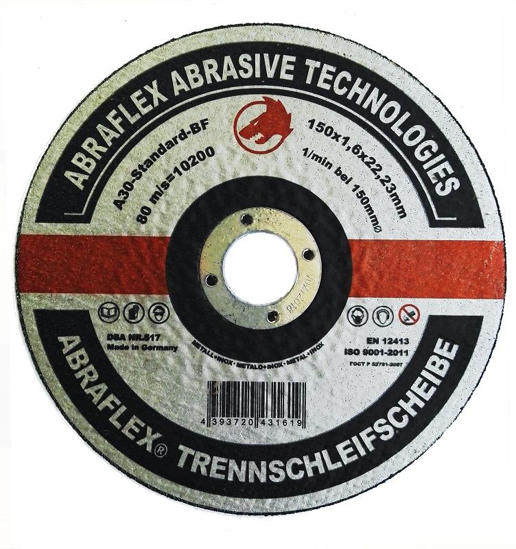 Круг отрезной A30R Standard BF 150X1,6X22,23 Abraflex