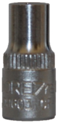 Головка торцевая 1/4", 6 мм, R41000603 Gedore