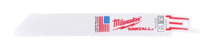 Полотно для саб пилы 150 х 14 мм, Milwaukee