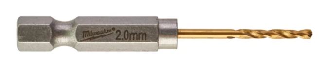 Сверло по металлу RedHEX HSS-G TiN 2 мм (2 шт.)