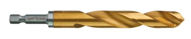 Сверло по металлу RedHEX HSS-G TiN 13 мм