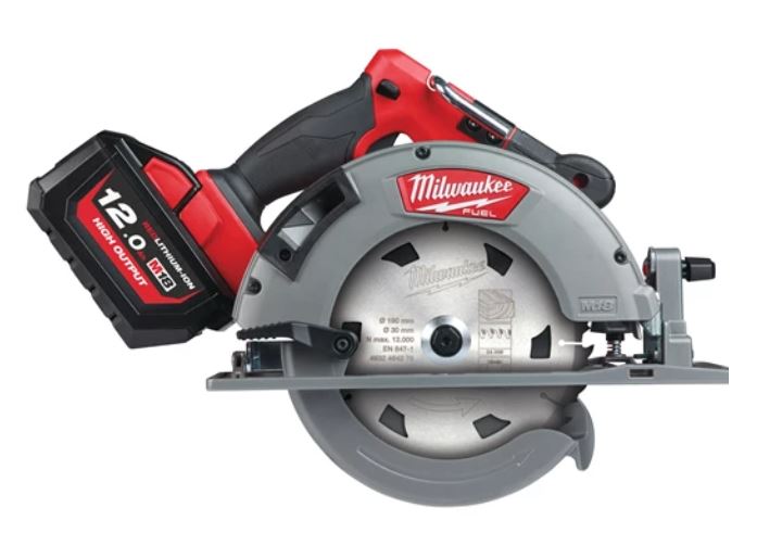 Аккумуляторная циркулярная пила Milwaukee M18 FCS66-121C FUEL (Li-Ion12Ач)