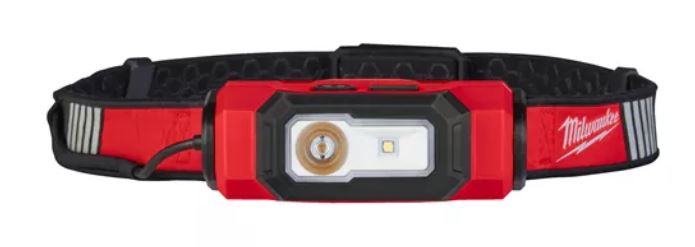 Аккумуляторный налобный фонарь L4 HL-VIS-201, заряжаемый через USB, Milwaukee