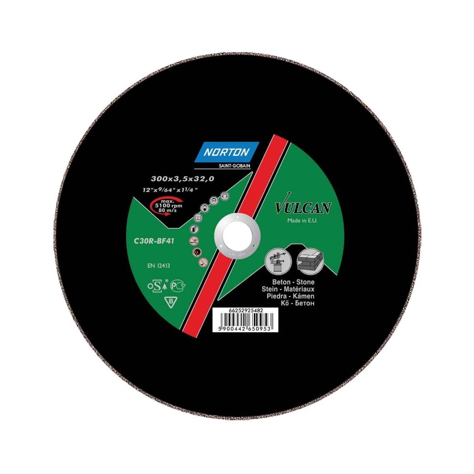 Отрезной круг по камню Saint-Gobain Vulcan, 41 400 х 4,5 мм