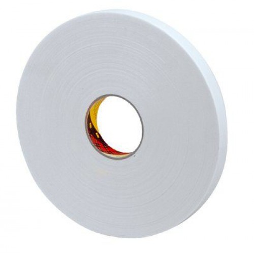 9529W 3М Лента монтажная двусторонняя, белая, 6 мм х 33 м