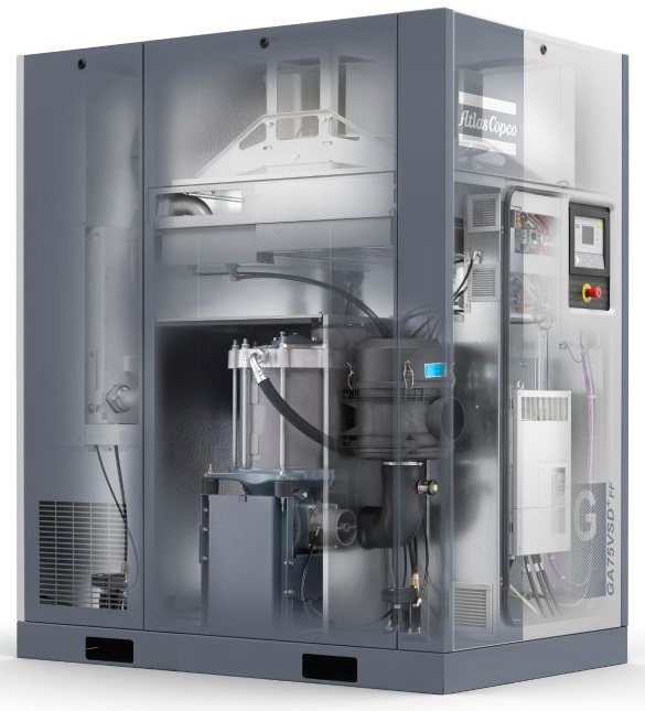 Компрессор с осушителем Atlas Copco GA55 VSD+13FF / 400В 3ф 50Гц без N / СЕ