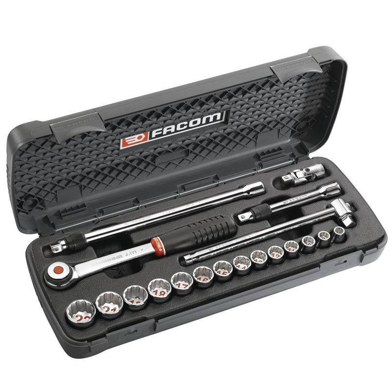 Набор головок 3/8", 8-22 мм Facom