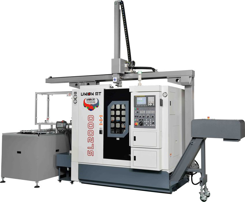 Токарный обрабатывающий центр на направляющих качения серии SL